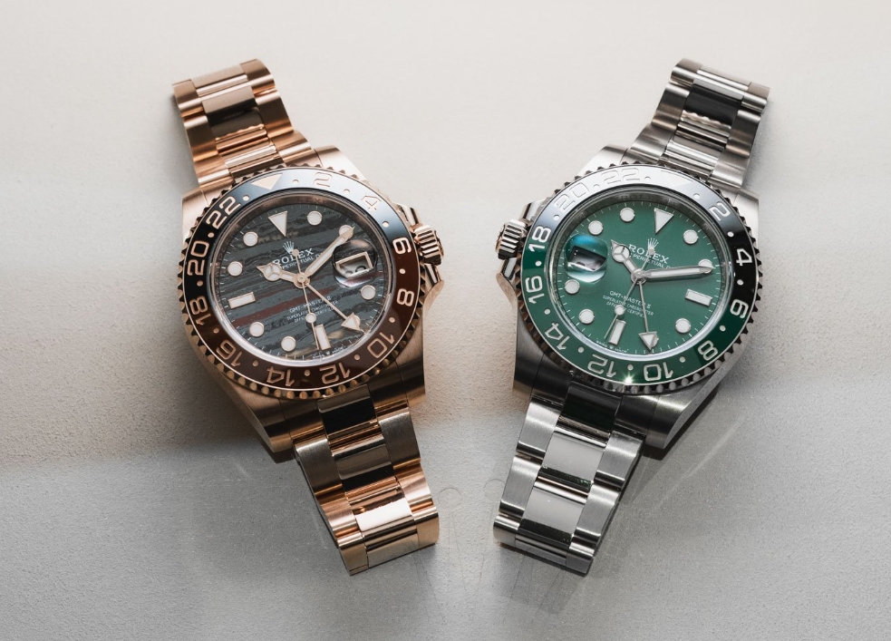 Debuted But Not Debated: The Green Cerachrom Dials In The Left-Handed White Gold Swiss Replica Rolex GMT-Master II Watches“Sprite”